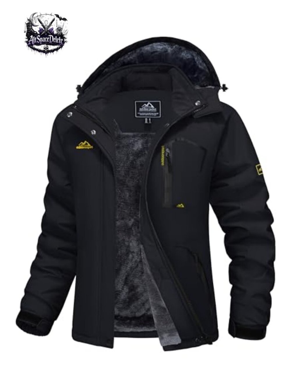 Waterproof Ski Snowboard Jacket Windproof Warm Fleece Lined